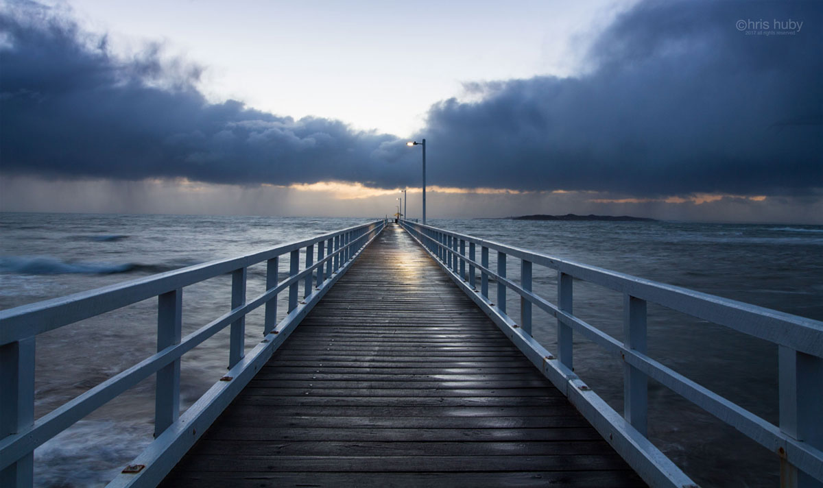 landscape photography, Point Lonsdale Pier, Victoria, Australia