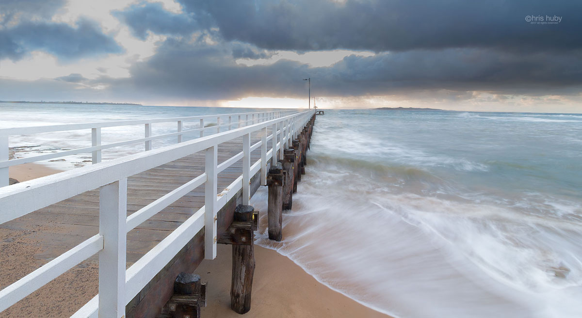 landscape photography, Point Lonsdale Pier, Victoria, Australia