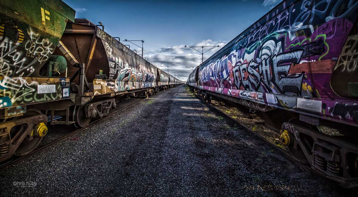 architectural photography, Railway Yard, Geelong, Victoria, Australia